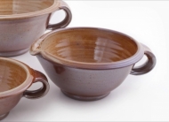 cream bowl II  brown