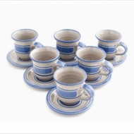 set 6 cappuccino cups 0,2l