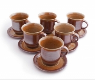 set 6 cappuccino cups 1/2 l