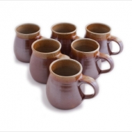 set 6 beakers with handle large