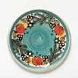 dinner plate turquoise