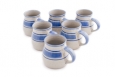 set 6 beakers with handle large