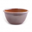 bowl round IV brown
